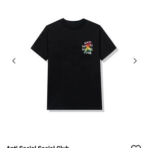 Anti social social club cancelled tshirt